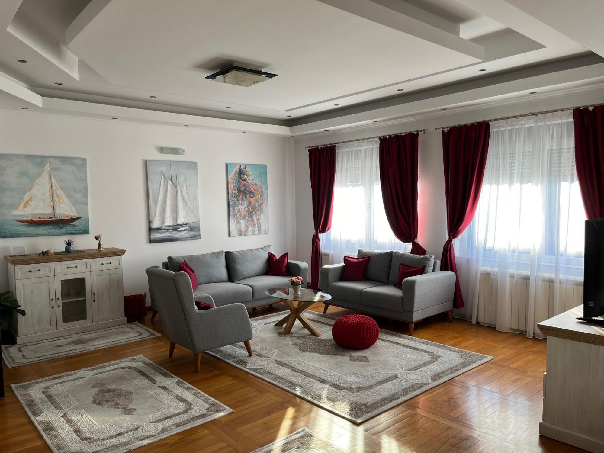 Airport Sky Apartments Lux II Belgrad Exterior foto