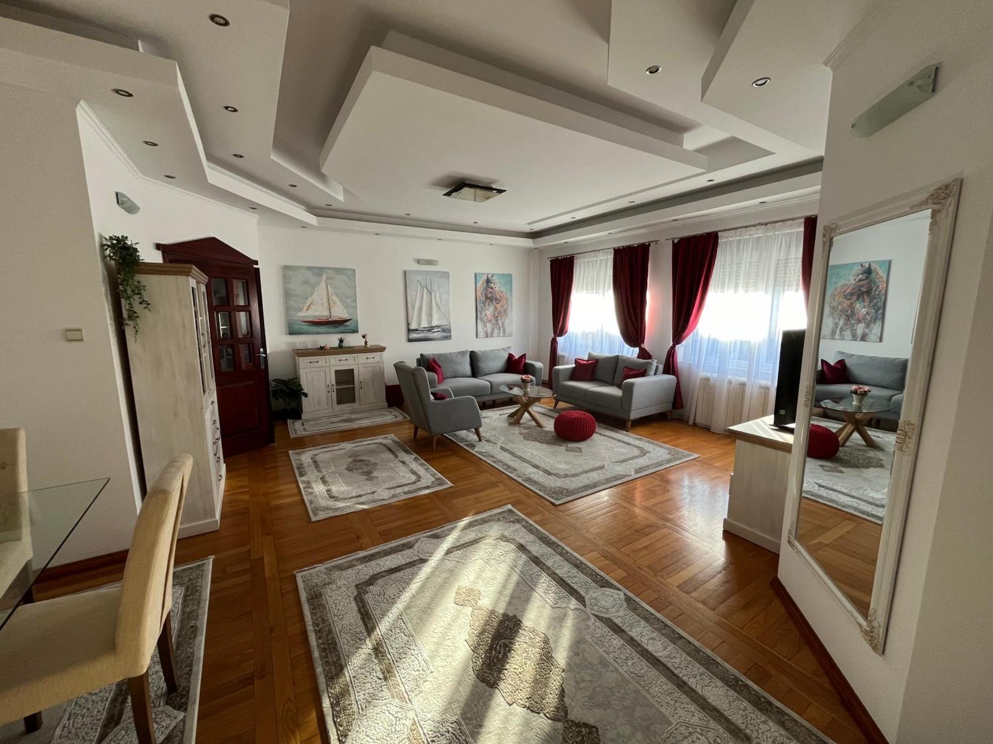 Airport Sky Apartments Lux II Belgrad Exterior foto